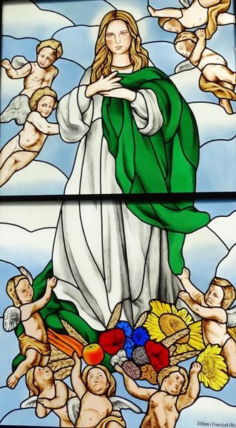 Witraż Najświętszej Maryi Panny